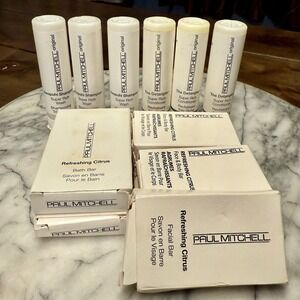 13pc Paul Mitchell Travel Awapuhi Shampoo Detangler Conditioner Citrus Soap